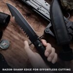 HOME BUY Kitchen Knife with Cover | Premium Carbon SteelBest Amazon Deals