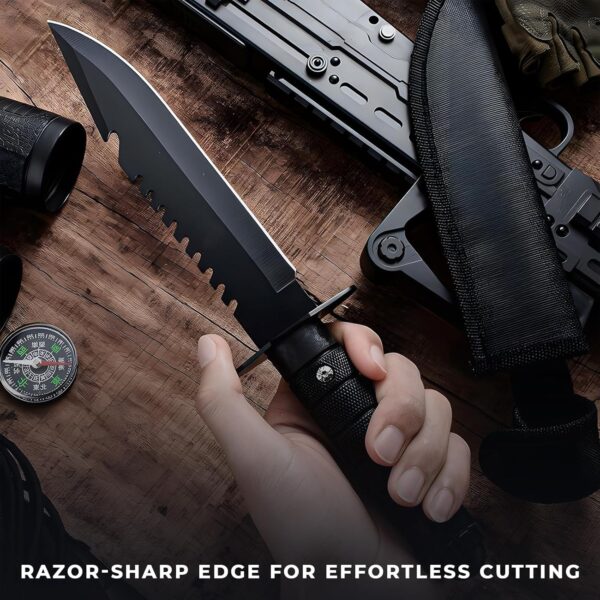 HOME BUY Kitchen Knife with Cover | Premium Carbon SteelBest Amazon Deals