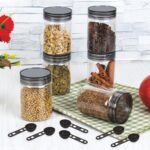 Homeor Plastic Storage Jar & Containers With Spoon,Best Amazon Deals