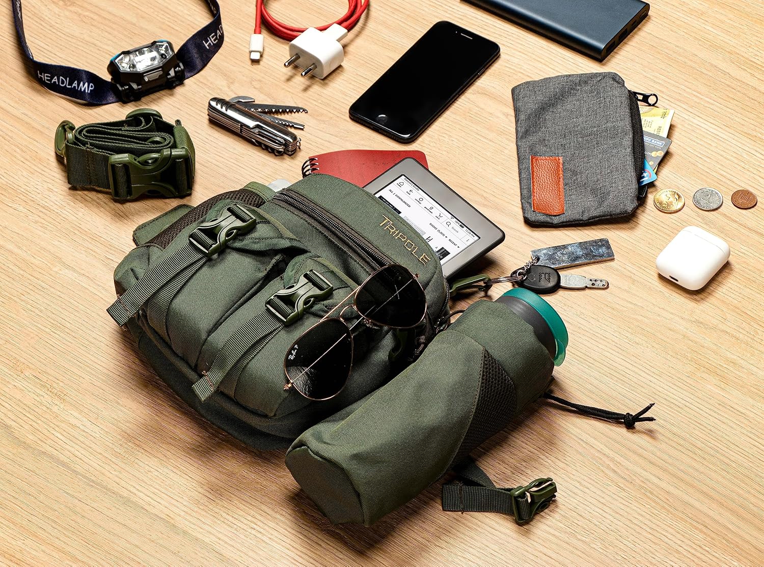 Tripole Waist Pack with Detachable Bottle Holder -Best Amazon Deals