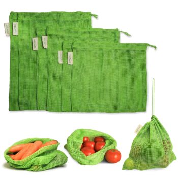 Necavu 100% cotton set of 6 fridge bag | Eco-friendlyBest Amazon Deals