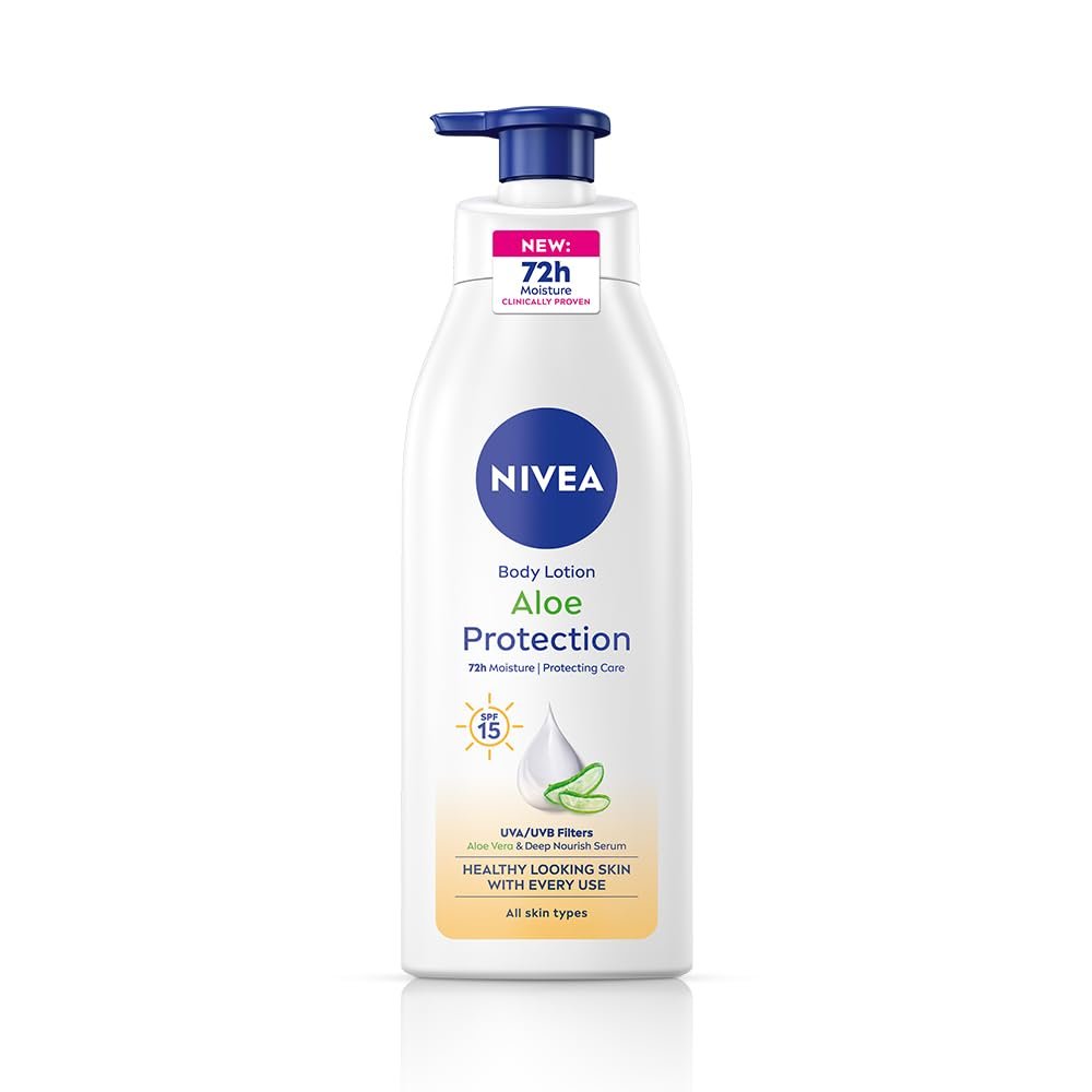 NIVEA Aloe Protection Body Lotion 400 ml | UVA UVBBest Amazon Deals