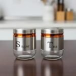2 Pcs Glass Storage Jars 350 ML with Silver Airtight LidBest Amazon Deals