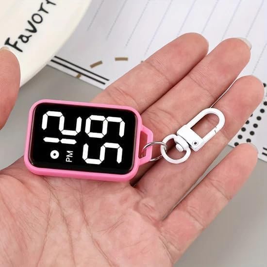 LED Digital Display Keychain Watch Plastic Small UnisexBest Amazon Deals