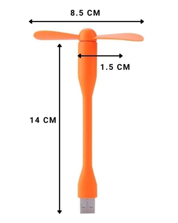 FR-69 Portable Mini USB Dragon Fan With 2 Leaf & LEDBest Amazon Deals