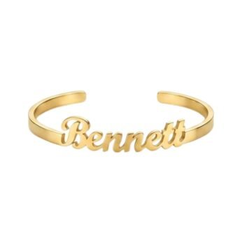 Artsycollection Name Cuff Bracelet for Men | PersonalizedBest Amazon Deals