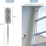 (1Pcs) Microfiber Duster with Extension Pole, Dusters forBest Amazon Deals