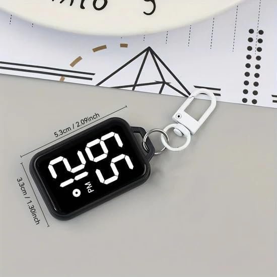 LED Digital Display Keychain Watch Plastic Small UnisexBest Amazon Deals