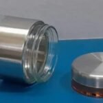 2 Pcs Glass Storage Jars 350 ML with Silver Airtight LidBest Amazon Deals
