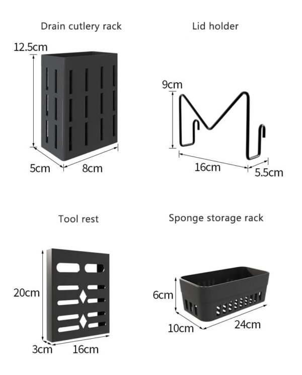 ZEUS GLOBALIZED Dish Rack, 65cm Length, Carbon Steel,Best Amazon Deals