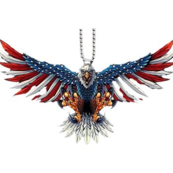 Spiaty American Eagle Car Hanging Ornament for Rear ViewBest Amazon Deals