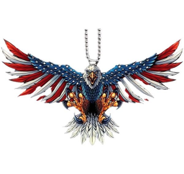 Spiaty American Eagle Car Hanging Ornament for Rear ViewBest Amazon Deals