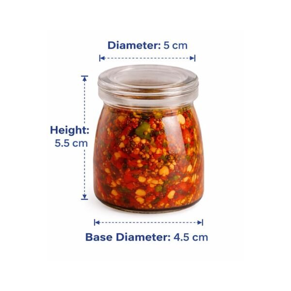 Clear Glass Yogurt, Pickle Jars with Airtight Lids, forBest Amazon Deals