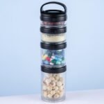 Portable Stackable Snack Container with Twist Lock Lid,Best Amazon Deals Portable Stackable Snack Container with Twist Lock Lid,Best Amazon Deals