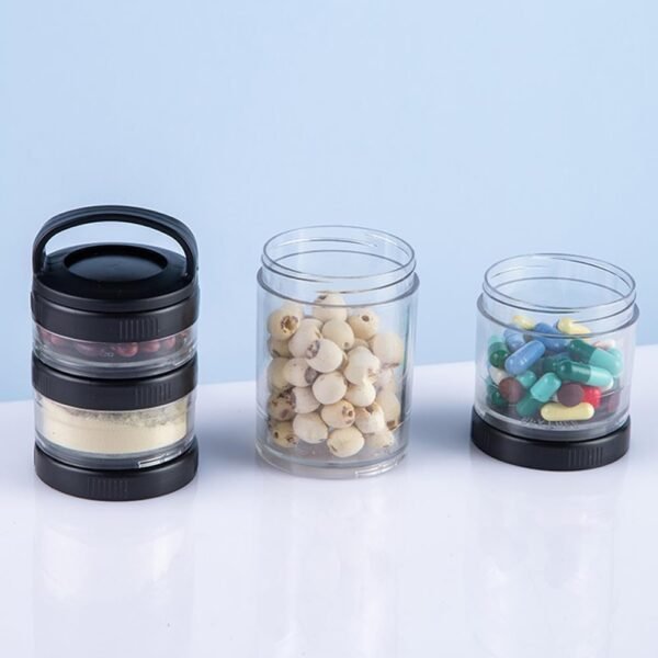 Portable Stackable Snack Container with Twist Lock Lid,Best Amazon Deals