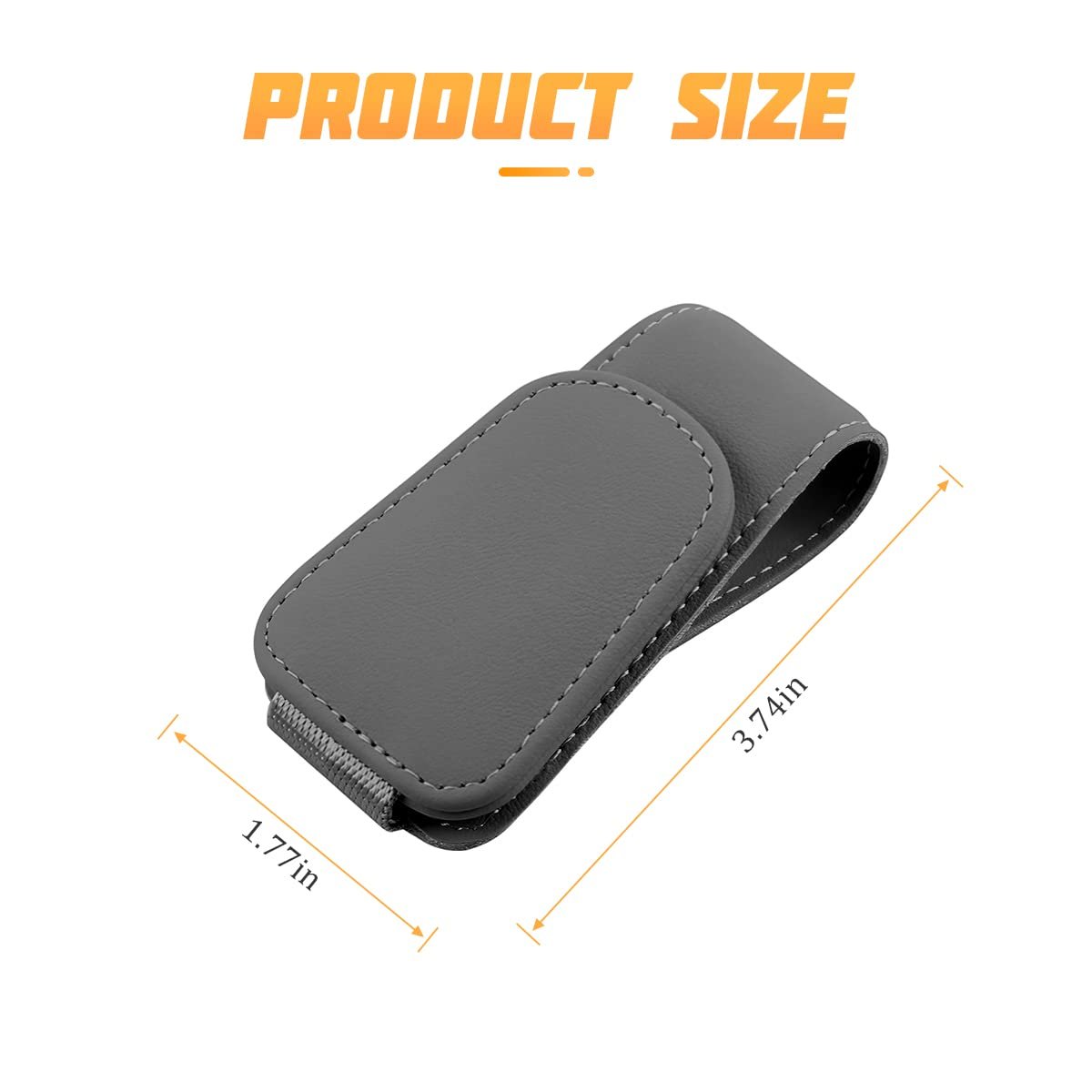 AICEL Sunglasses Holders for Car Sun Visor, LeatherBest Amazon Deals