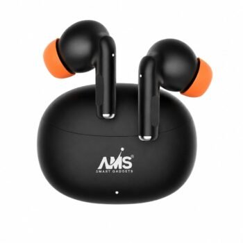 AMS Smart Gadgets True Wireless Earbuds, Black withBest Amazon Deals