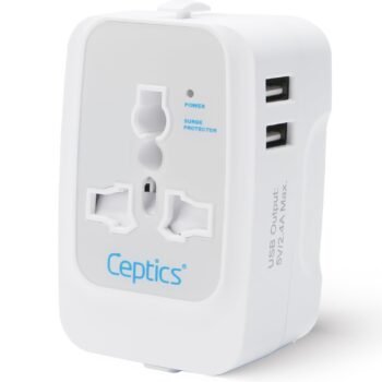 Ceptics Universal Charger Adapter, 3 in 1 UniversalBest Amazon Deals