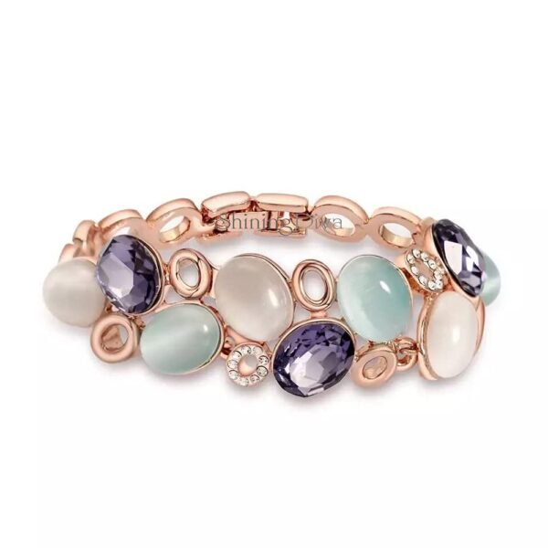 Shining Diva Fashion Latest Stylish Rose Gold AustrianBest Amazon Deals
