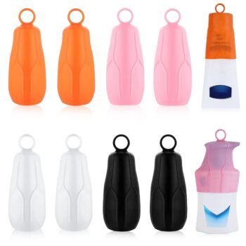 MAYCREATE 8 Pack Elastic Sleeves for Travel Bottles forBest Amazon Deals
