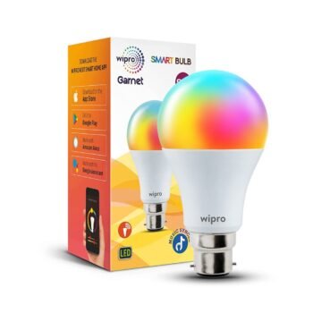 wipro 9-Watt B22 WiFi Smart LED Bulb with Music Sync (16Best Amazon Deals