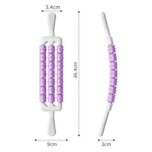 Multi-Functional 3-Row Muscle Roller Stick, Deep TissueBest Amazon Deals