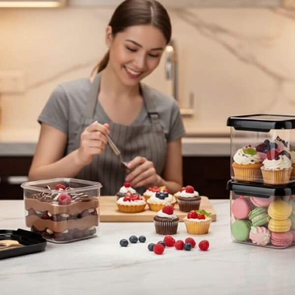 Plastic Airtight Food Storage Containers, 500mlBest Amazon Deals