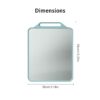 Aluminium Two Sided Large Steel Chopping Cutting BoardBest Amazon Deals
