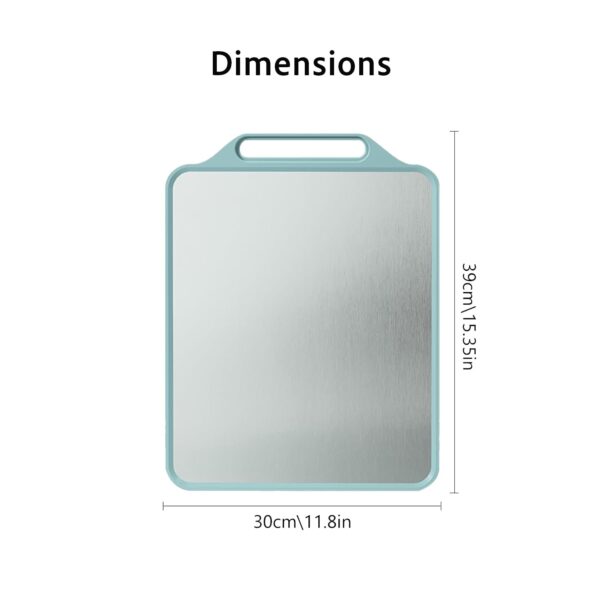 Aluminium Two Sided Large Steel Chopping Cutting BoardBest Amazon Deals
