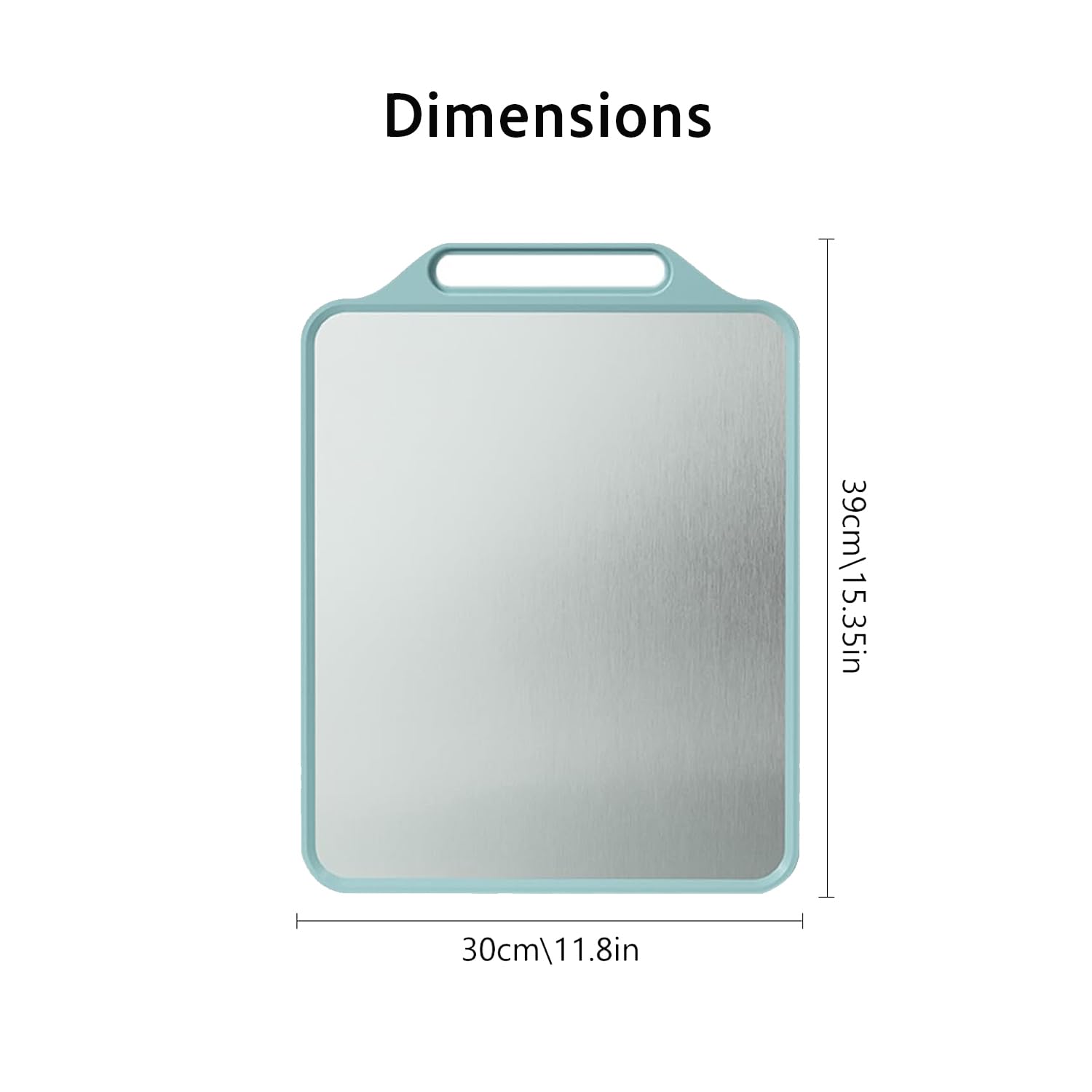 Aluminium Two Sided Large Steel Chopping Cutting BoardBest Amazon Deals