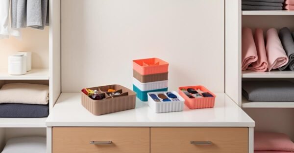 Leawall 6-Compartment Wardrobe Organizer drawersBest Amazon Deals