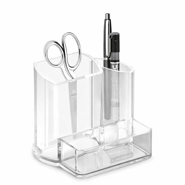 GROB Prismo 3 IN 1 Multi - Utility Acrylic Organizer| PenBest Amazon Deals