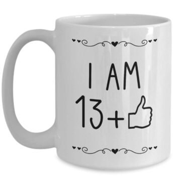 I Am Turning 14 Years Old Happy Birthday Coffee Mug - 14Best Amazon Deals
