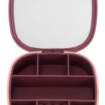 Jewelry Travel Case with Mirror Small Organizer PortableBest Amazon Deals Jewelry Travel Case with Mirror Small Organizer PortableBest Amazon Deals