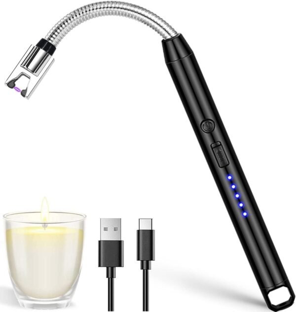 Electric Lighter Rechargeable - 360 Flexible Plasma GasBest Amazon Deals