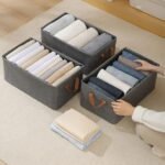 Fabric Storage Cubes Organizer with Handles FoldableBest Amazon Deals