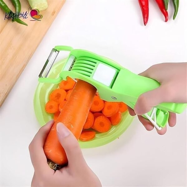2-in-1 Vegetable Cutter & Chopper  MultifunctionalBest Amazon Deals