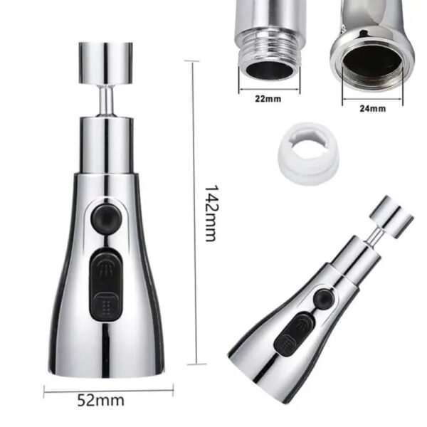 Flixify Flexible Tap Extender for Kitchen Sink  360Best Amazon Deals