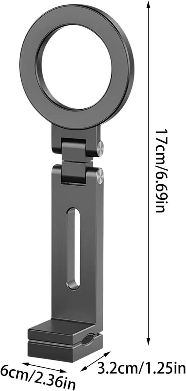 Magnetic Phone Tripod Stand for iPhone – Aluminium Smartphone MiniMobile Accessories Deal