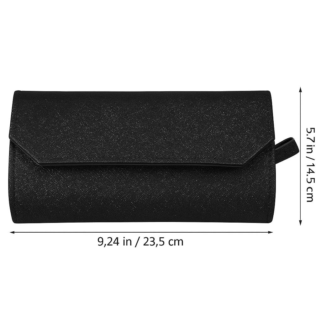 Coslifestore Travel Jewellery Organizer Roll PU Leather,Best Amazon Deals