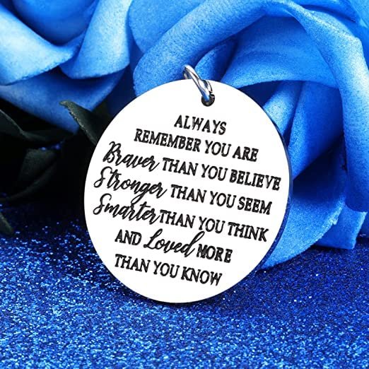 Inspirational Keychain For Women Men Teen Girls BirthdayBest Amazon Deals