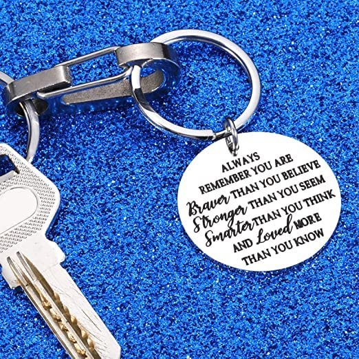 Inspirational Keychain For Women Men Teen Girls BirthdayBest Amazon Deals