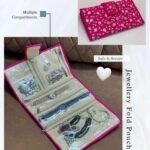 SHAKTISM Satin Jewellery Organizer Zipper Folder Case,Best Amazon Deals