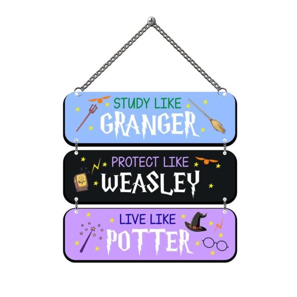 GIFTMEBAZAR Wooden Harry Potter Wall Hanging DecorativeBest Amazon Deals