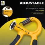 PRO365 Adjustable Hand Gripper with Counter (560Kg) +Best Amazon Deals