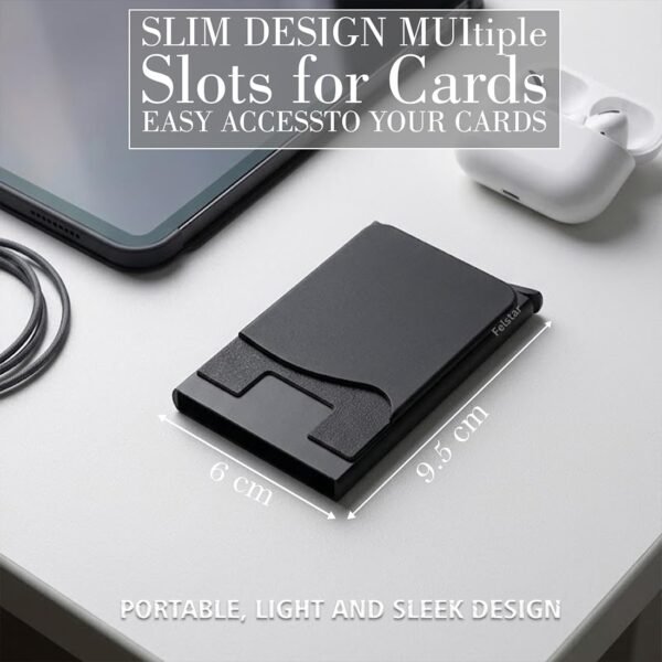 FELSTAR 10-12 Cards RFID Blocking Aluminum Pop up SmartBest Amazon Deals
