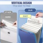 Vertical File Folder Organizer for Desk, 13 PocketBest Amazon Deals