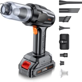 Smart Cordless Mini Car Vacuum Rechargeable HandheldBest Amazon Deals