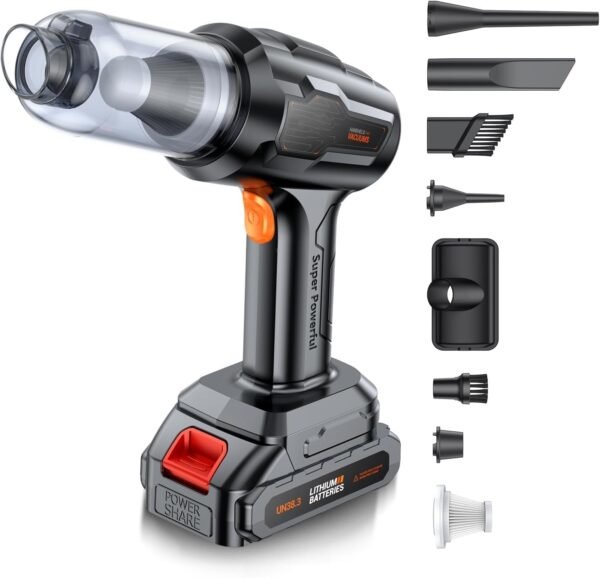 Smart Cordless Mini Car Vacuum Rechargeable HandheldBest Amazon Deals