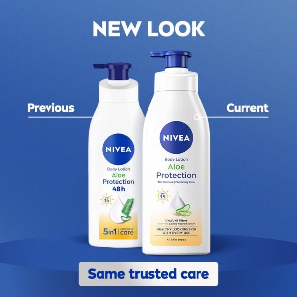 NIVEA Aloe Protection Body Lotion 400 ml | UVA UVBBest Amazon Deals